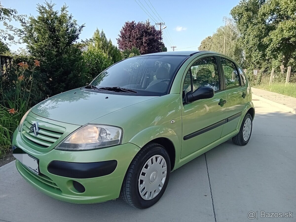 Citroën C3 1.1 Benzín Rv.2005 Kúp.SR