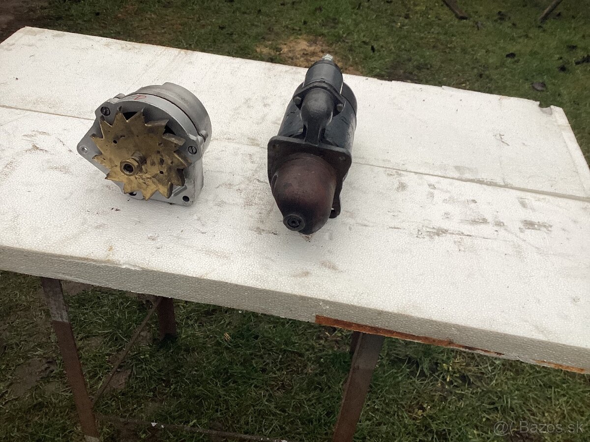 Zetor štarter alternator