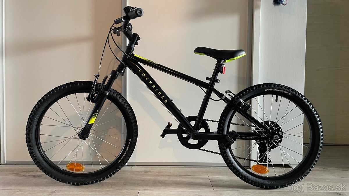 Detský horský bicykel 20" 6-9 rokov čierny