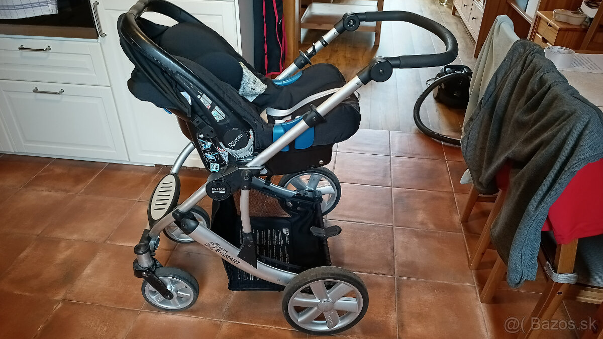 Romer Britax vajicko, autosedacka so zakladnou a podvozkom