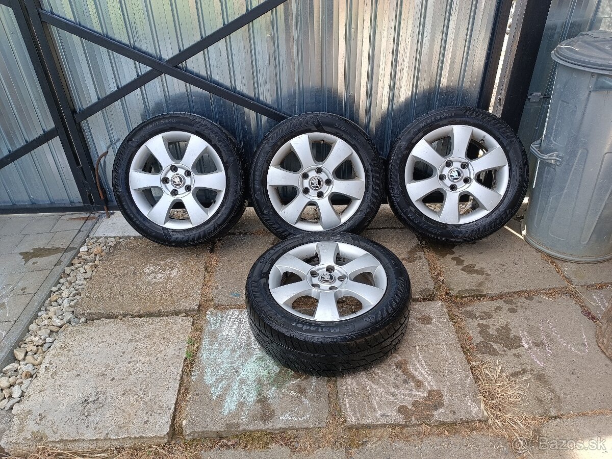 Elektróny Škoda R16 205/55 5x112