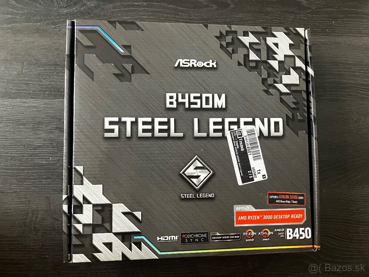 ASRock B450M Steel Legend