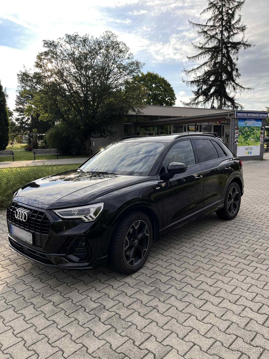 Audi Q3 35 2.0 TDI Q3 S tronic, čierne, diesel
