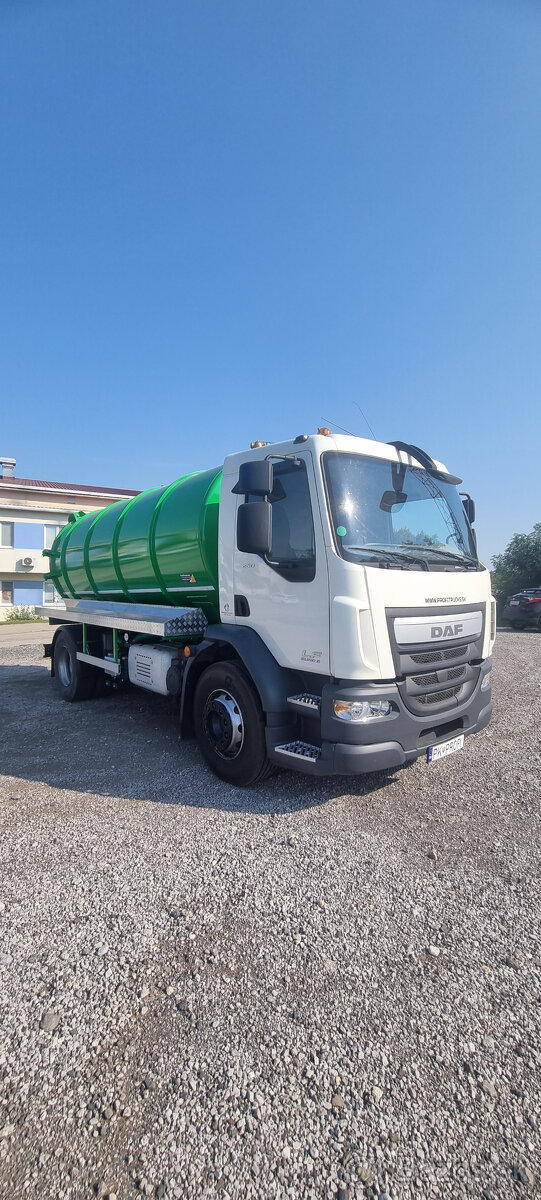 FEKAL DAF LF 2014-NOVA CISTERNA 12000L