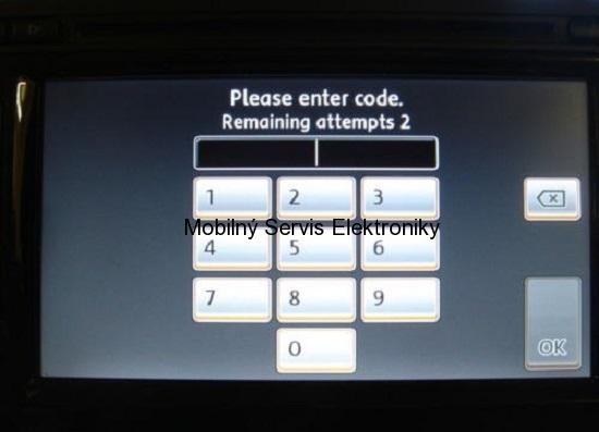 Diagnostika, úprava DSG + servis, odblokovanie rádia