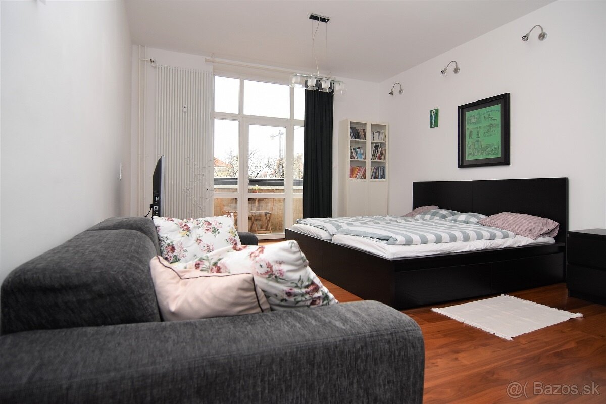 Štýlový, veľký 1-izbový byt v širšom centre