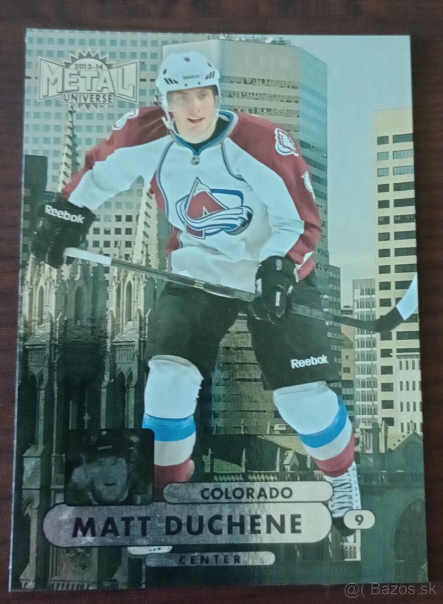 Predám hokejové kartičky 38ks + toploadery