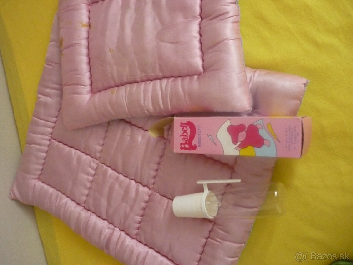 Staré potreby pre kojencov, zberateľské. REZERV.