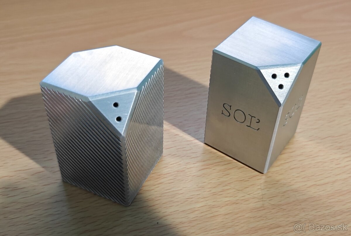 Hliníkové soľničky a koreničky