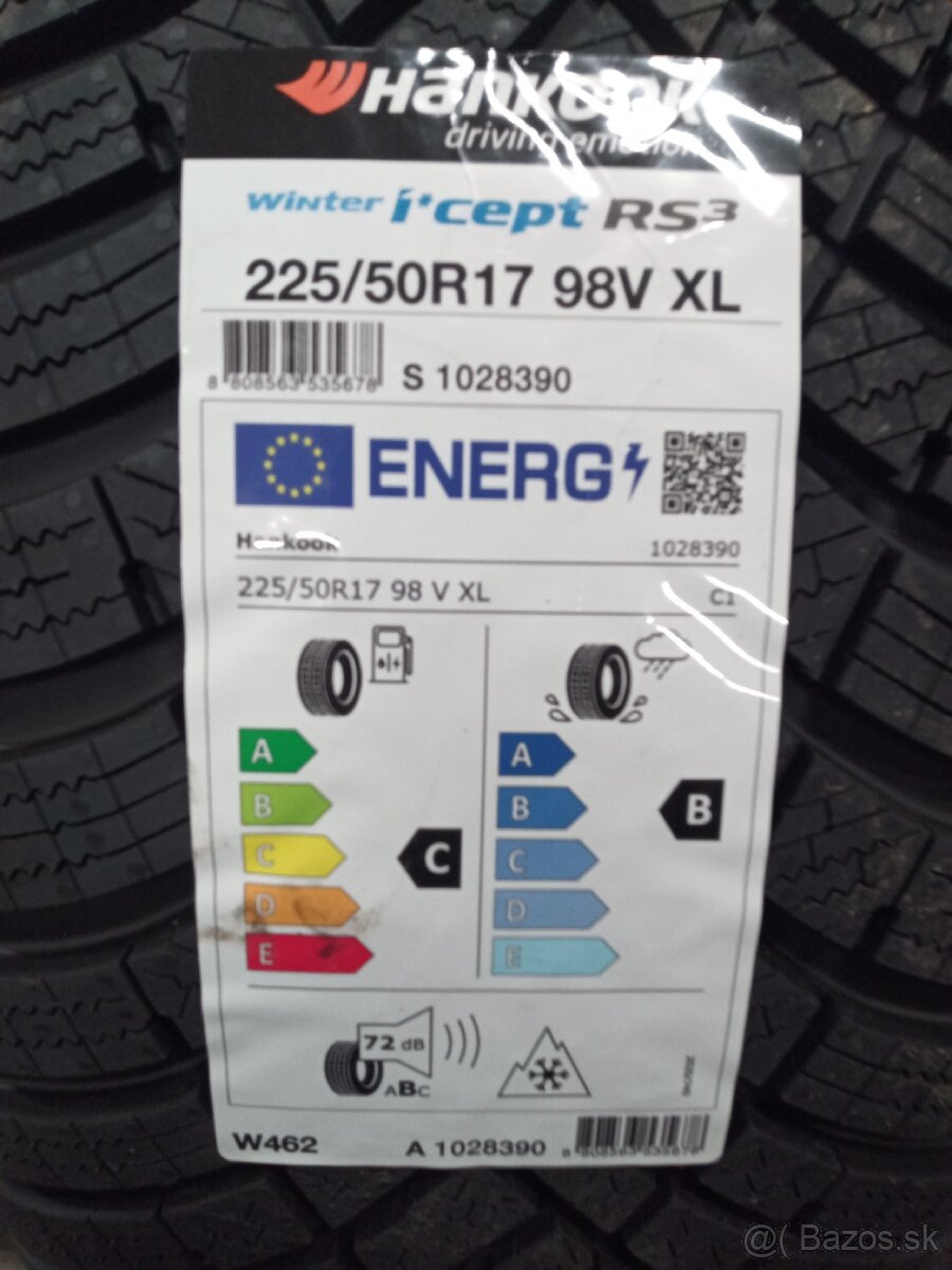 225/50 R17 98V XL Hankook zimné