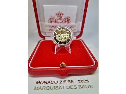 2 euro 2025 Monako PROOF, Markízstvo Baux