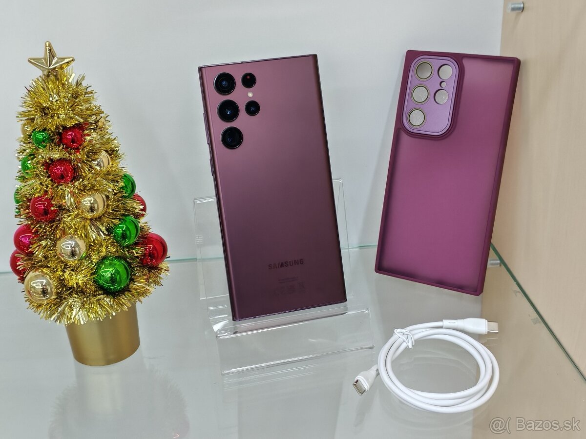 Samsung Galaxy S22 Ultra 256GB Burgundy | ZÁRUKA