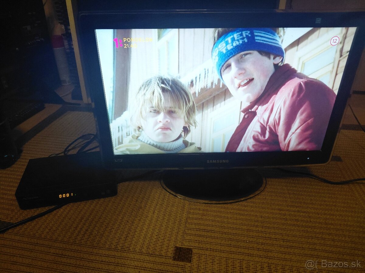 Samsung XL2270HD s DVB/T2 prijimacom Strong SRT 8210