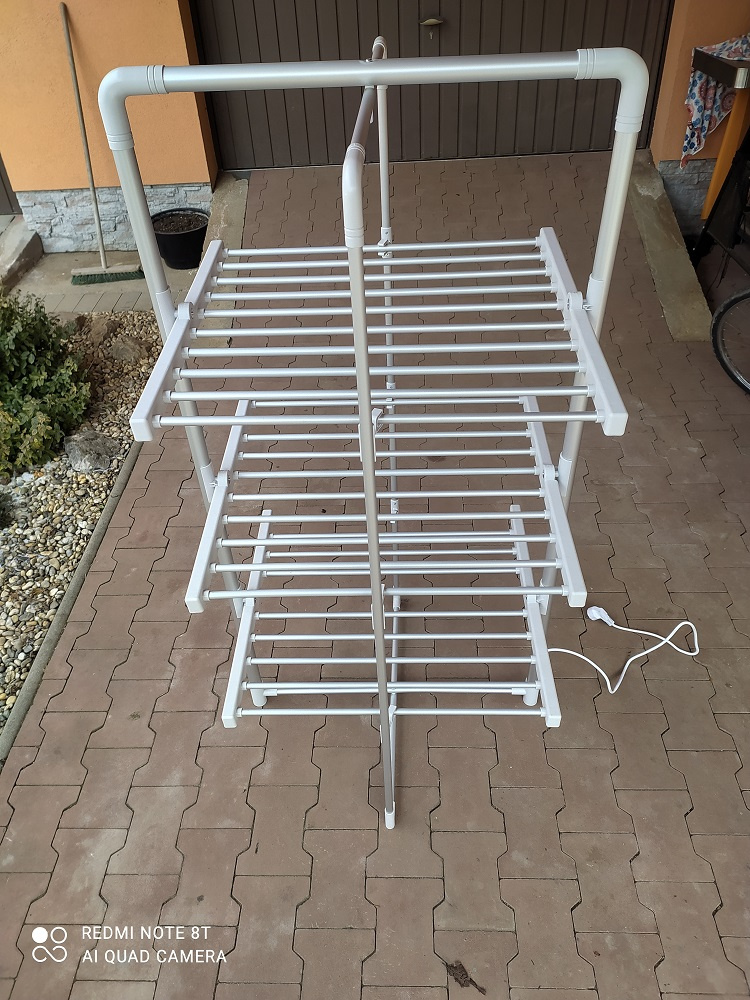 Elektrický sušiak na bielizeň