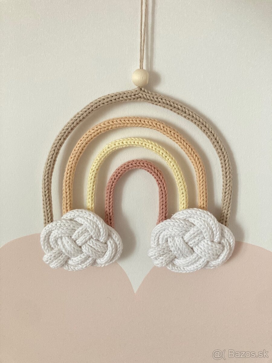 Dekorácia do detskej izby - dúha