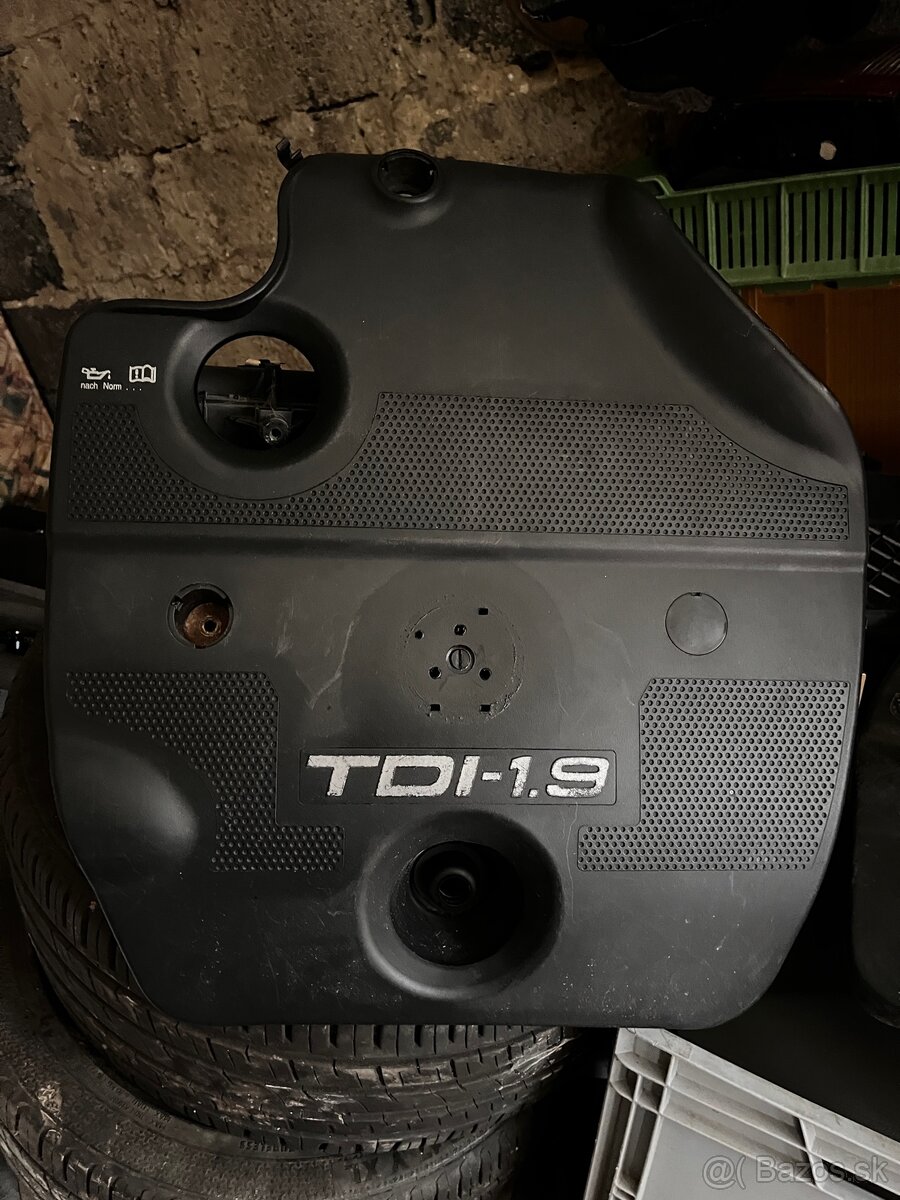 Kryty motora 1.9 TDi 66/81kw