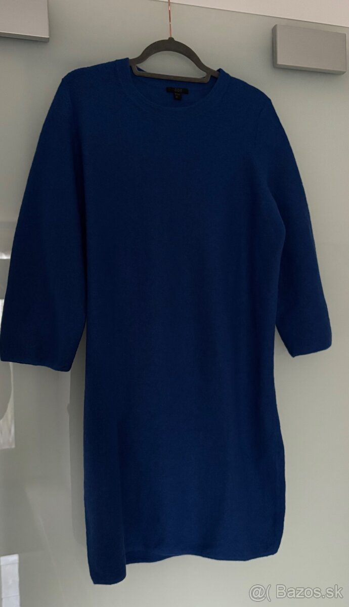 Šaty/maxipulover COS - 100% vlna