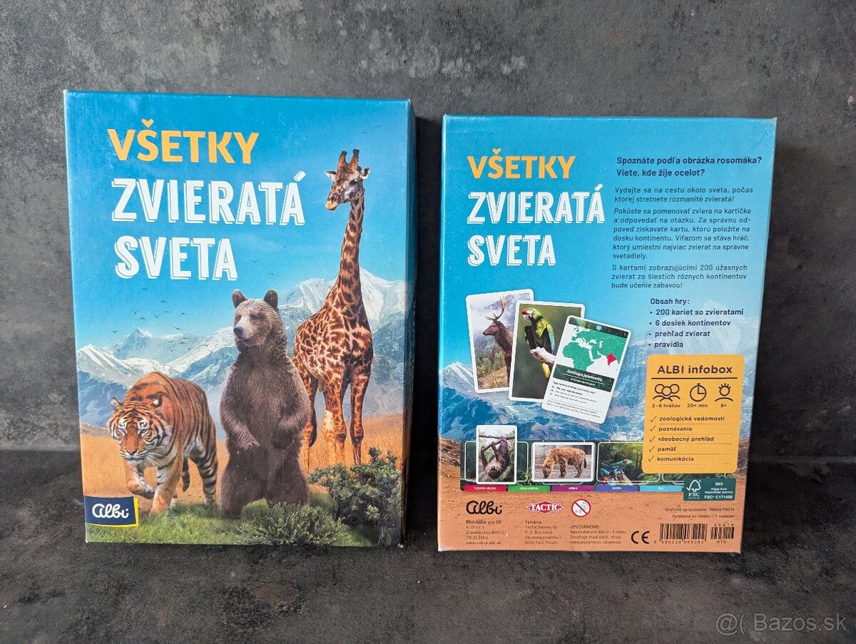 Všetky zvieratá sveta