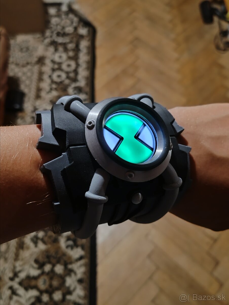 3d vytlačené Ben 10 hodinky Omnitrix