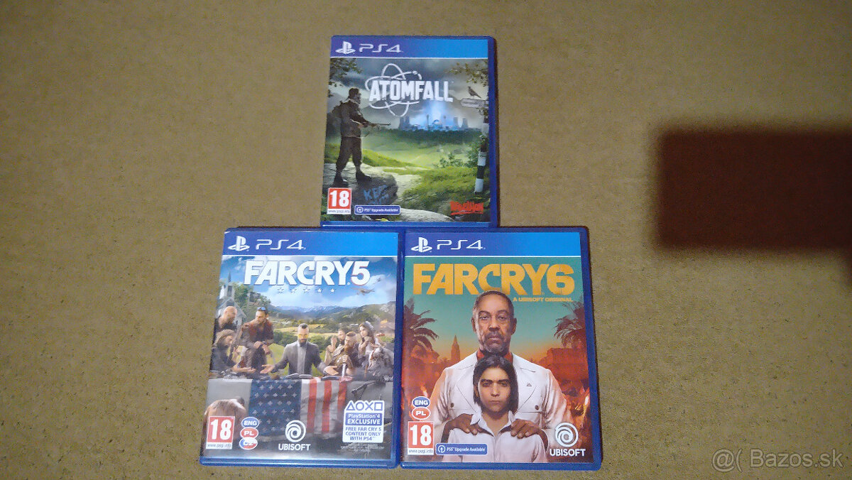 Predám hry na PS4