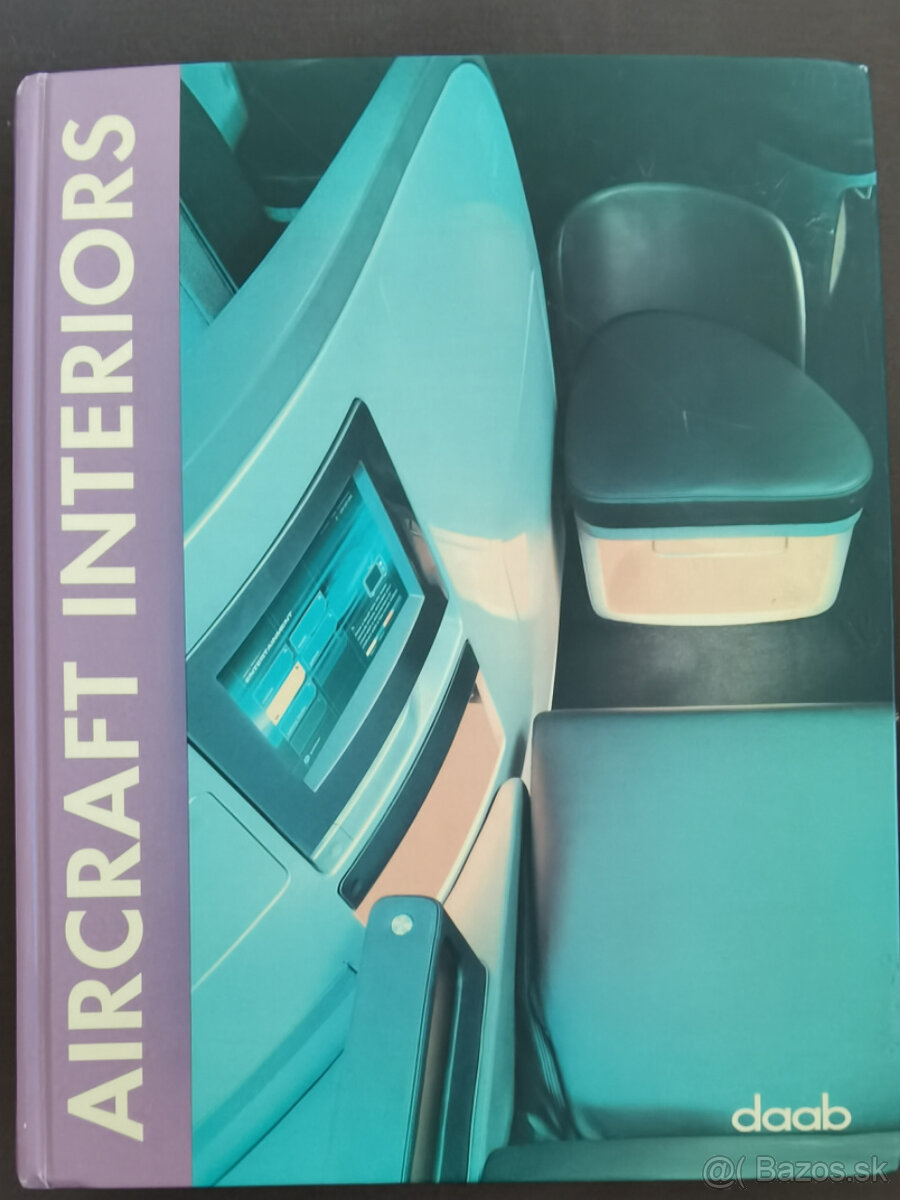 Kniha interiérového dizajnu  lietadiel "AIRCRAFT INTERIORS"