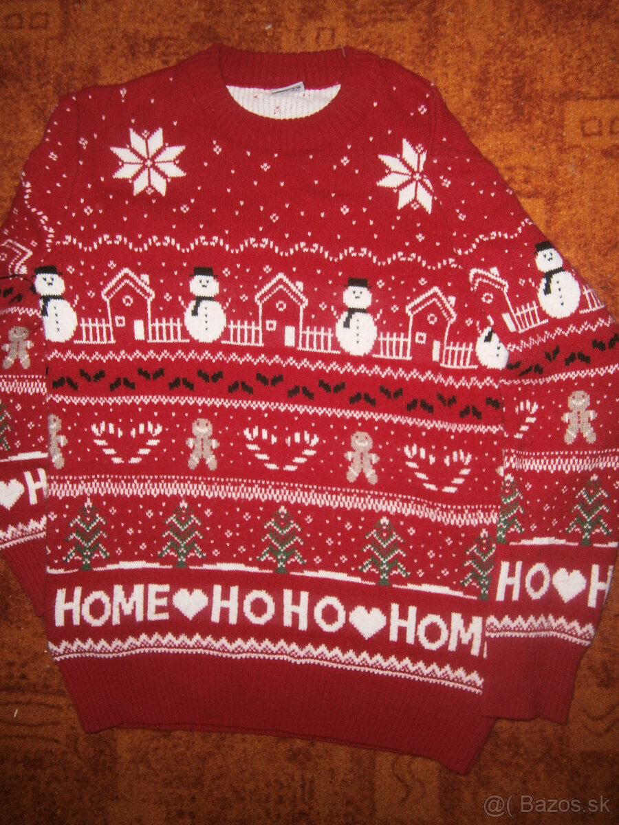 krásny vianočný pulover