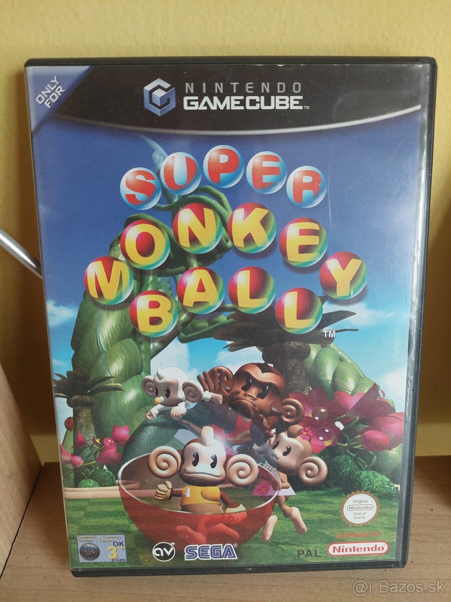Predám Super Monkey Ball na Gamecube