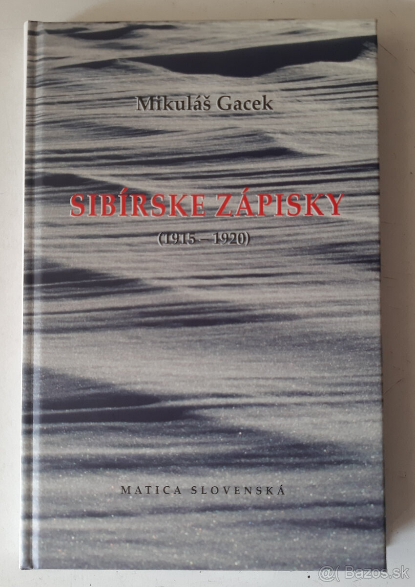 Kniha "Sibírske zápisky"