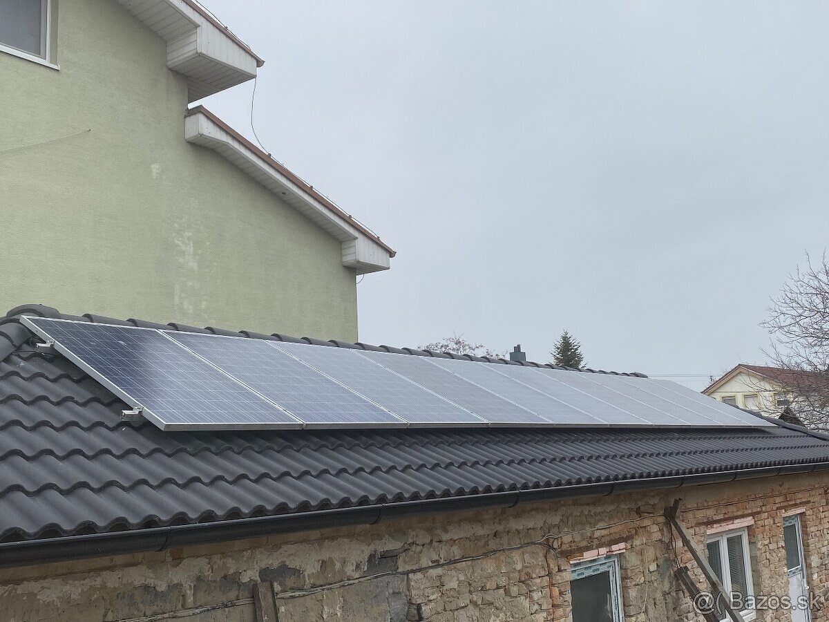 Fotovoltaicke panely, solarne panely 260W 20 kusov