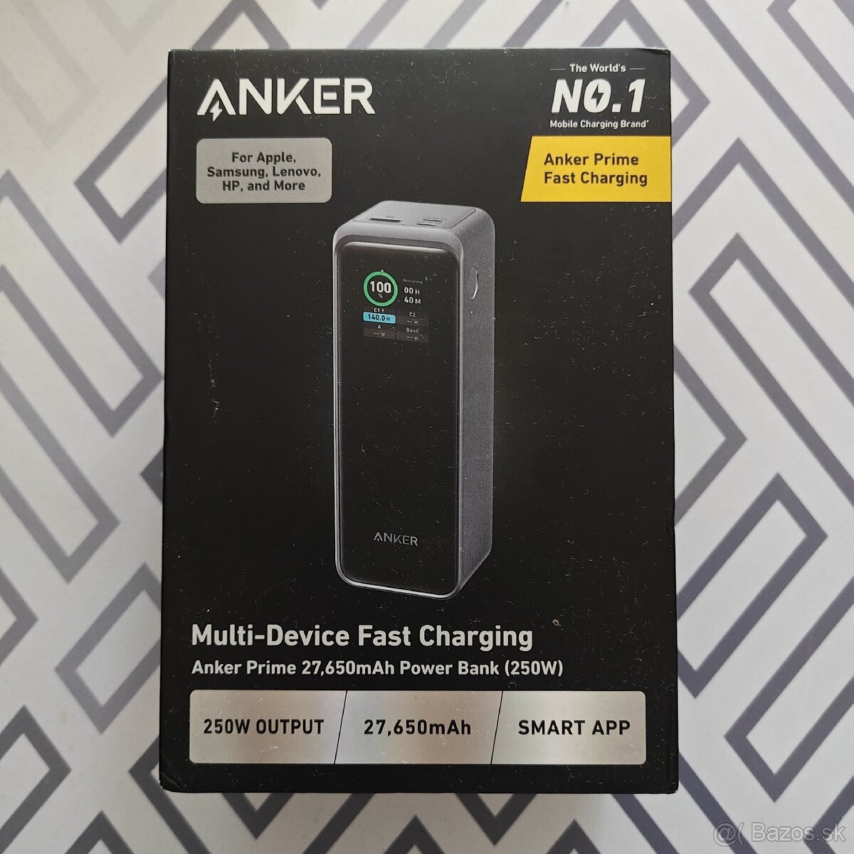 Predám Anker Prime Power Bank - NEROZBALENÁ