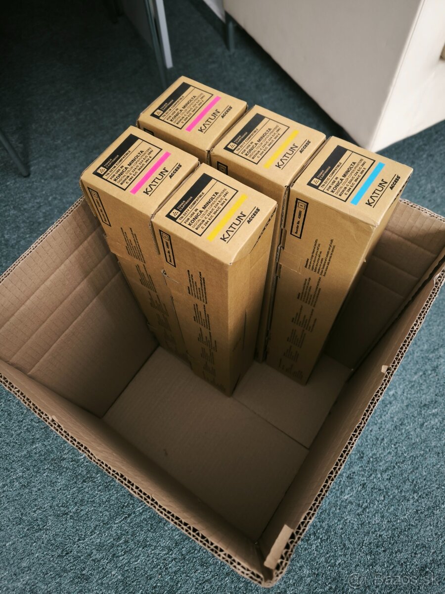 Predám tonery Katun Access pre Konica Minolta tlačiarne
