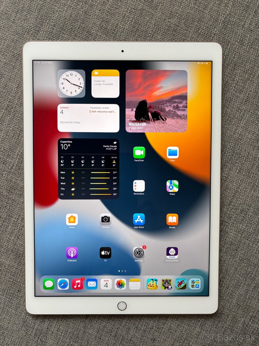 iPad Pro 12.9 (2017) 2. generácia 128GB - WiFi - Zlatá