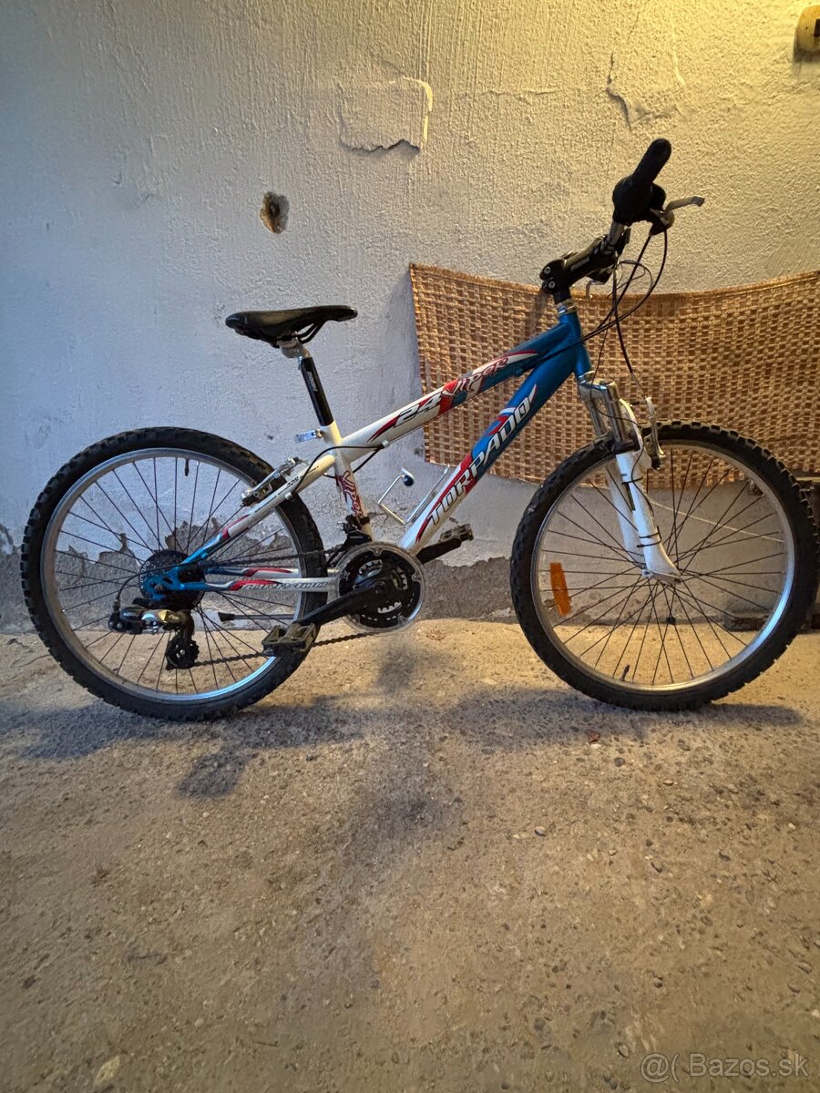 Detský bicykel značky Torpádo 24 veľkosť