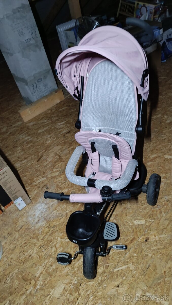 Detský trojkolesový kočík 6v1 AVEO Kinderkraft ružový