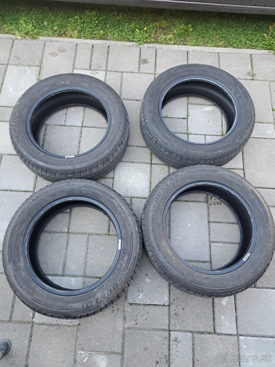 185/65 R15 letná sada Dunlop