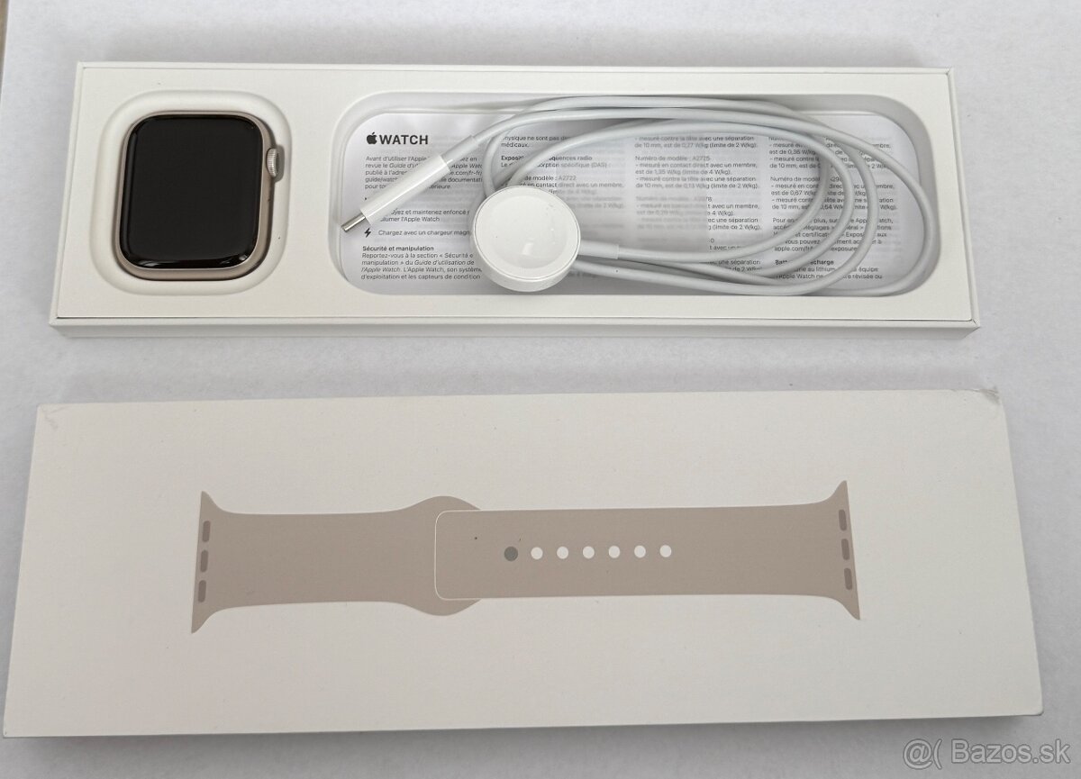 Apple Watch 9 45mm Starlight