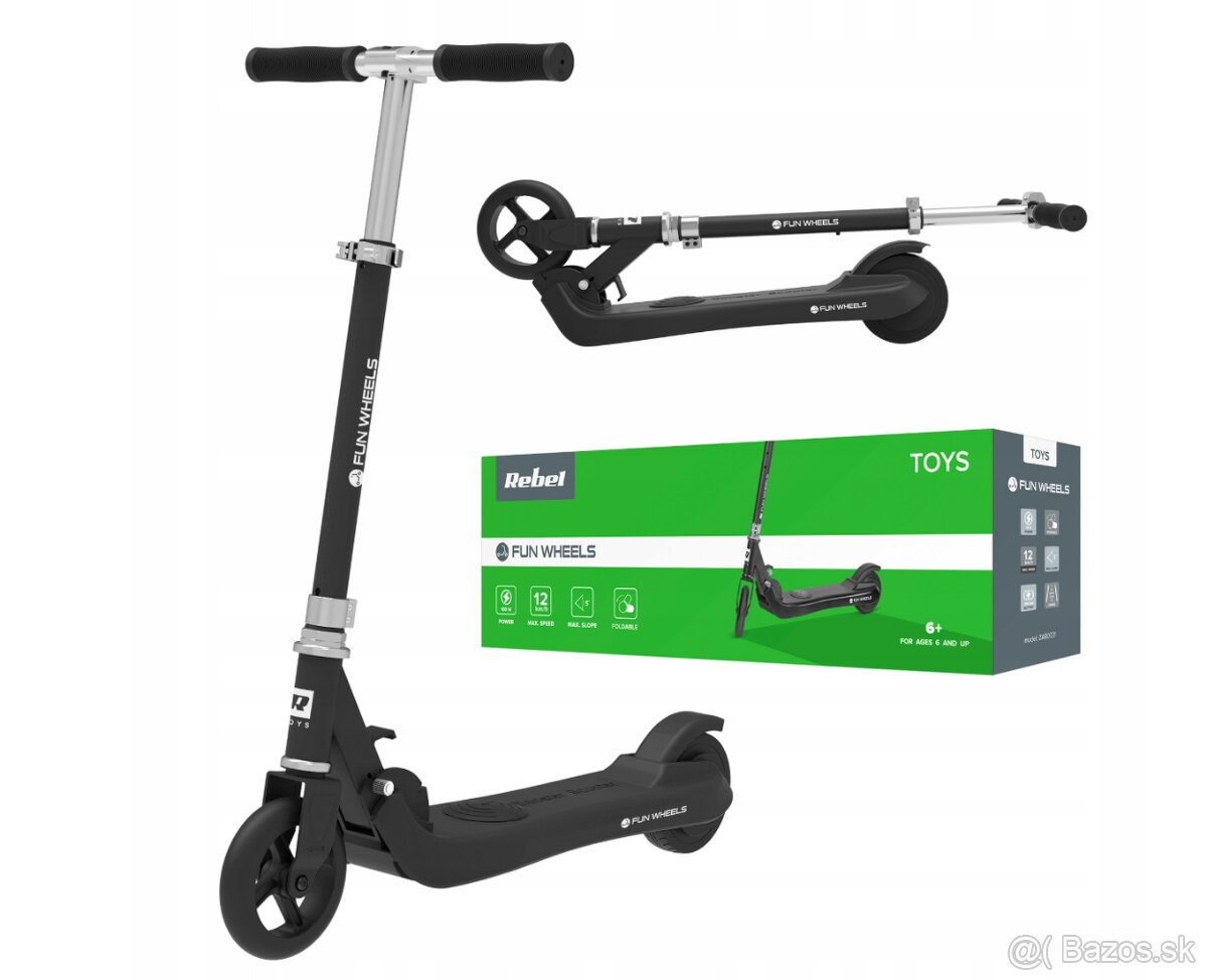 Elektrická kolobežka pre deti 12 km/h do 50 kg