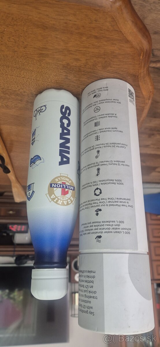 Limitovaná edícia fľaše Scania