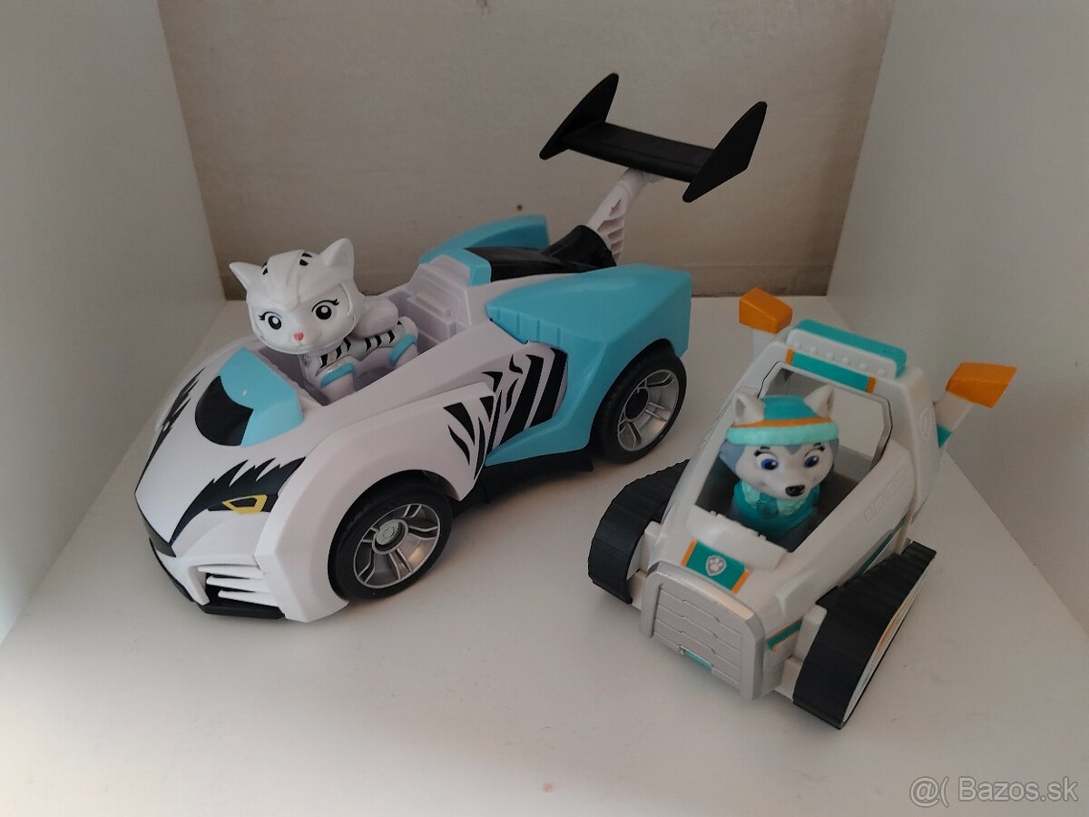 Paw patrol záchranná stanica pre matky + autá
