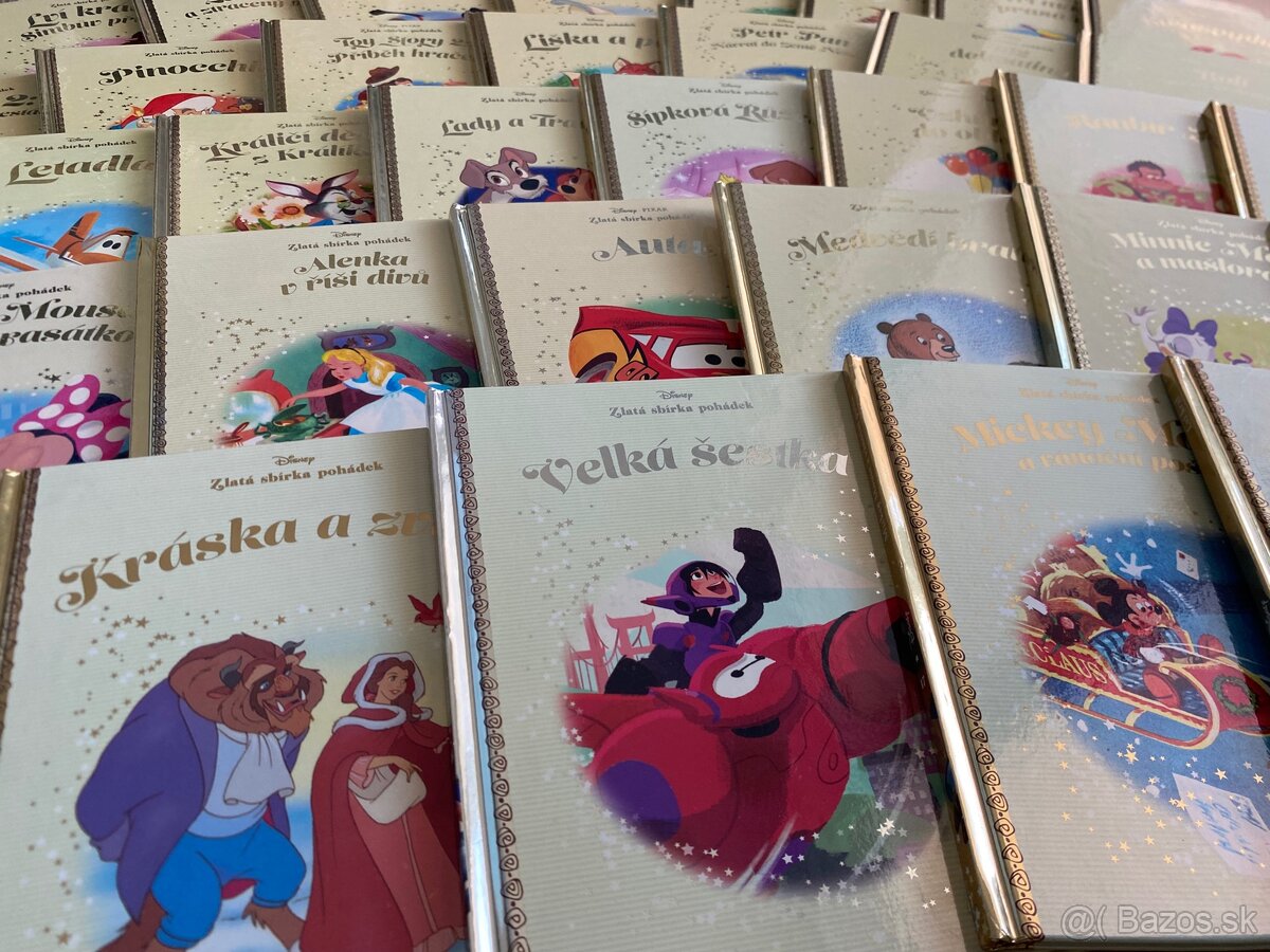 SERIA NOVYCH WALT DISNEY KNIZIEK /CZ/