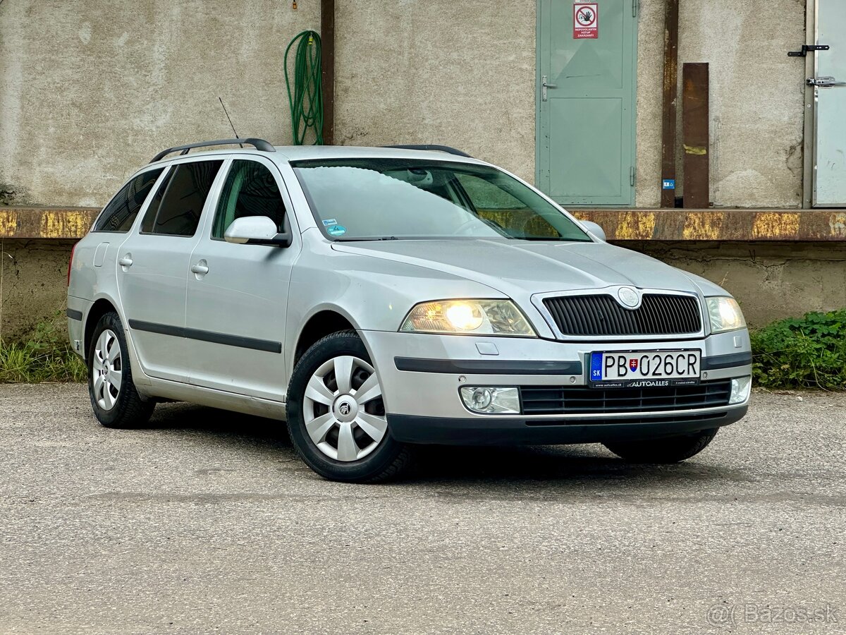 Škoda Octavia 2 Combi 1.6mpi LPG