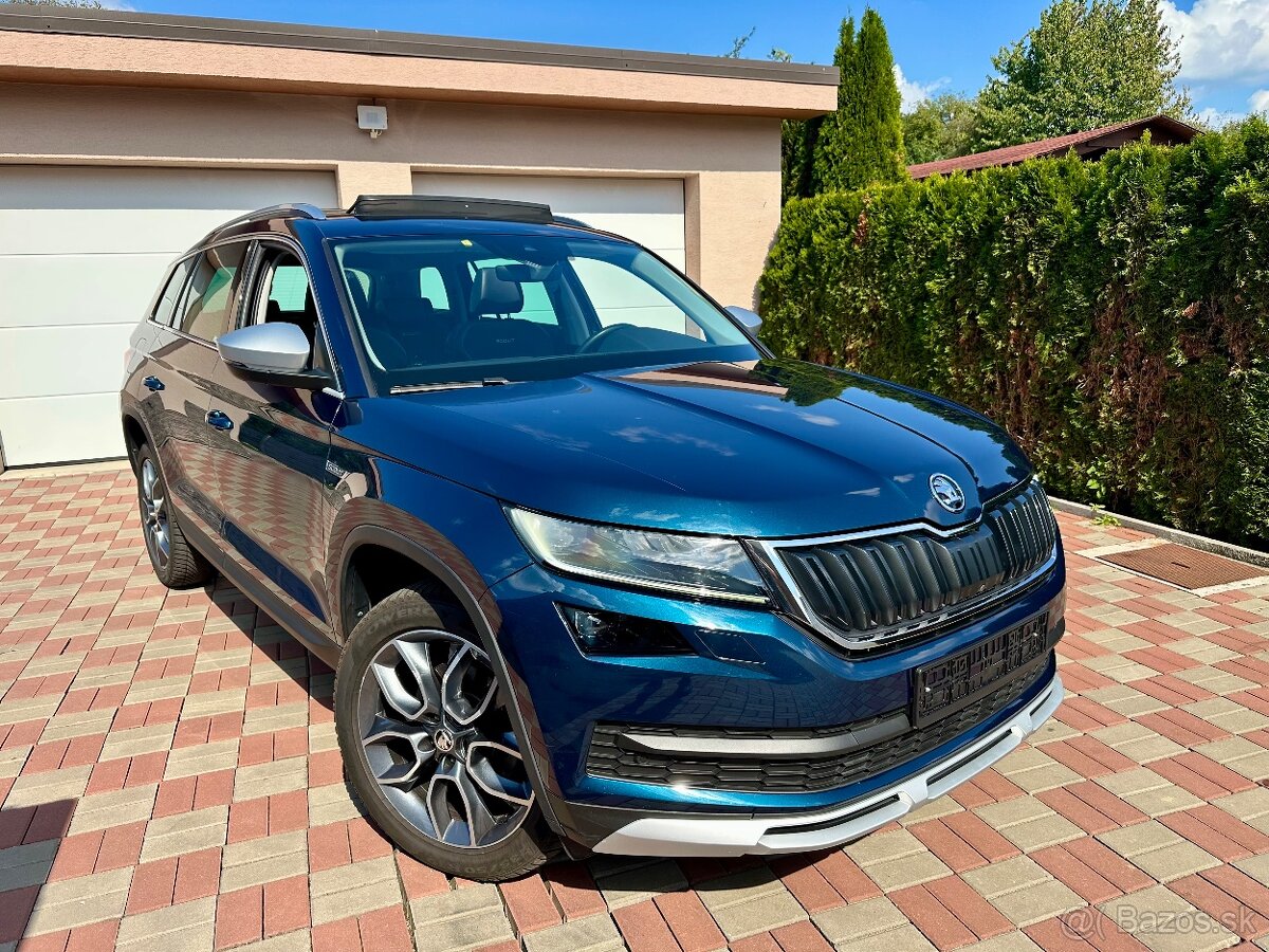 Škoda KodiaQ Scout 2.0 TDI 110kw 4x4 Dsg 7-miestne Panorama