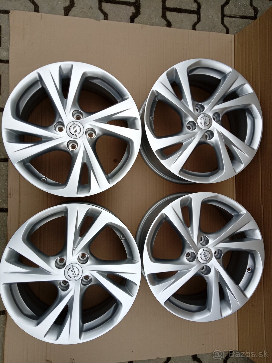 17"4x108 Opel Corsa F originálne hliníkové disky