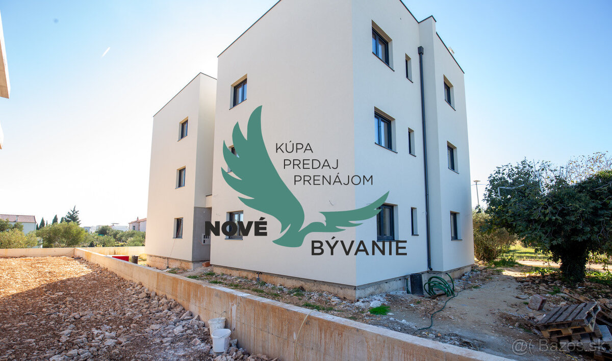 Chorvátsko - Sukošan Novostavba apartmánu len 250m od mora