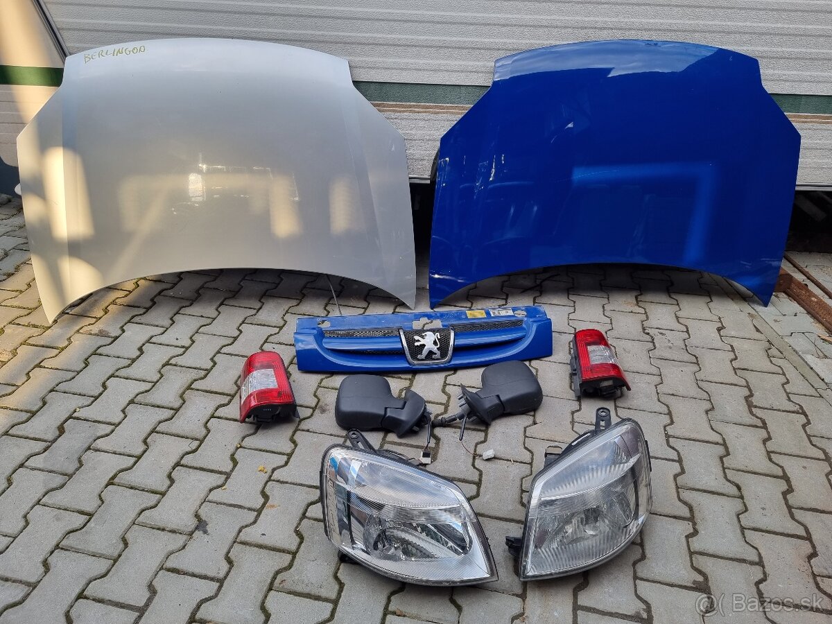 Peugeot Partner predná kapota