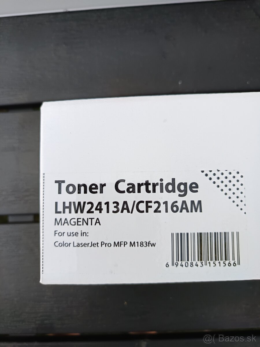 Predám náplň do tlačiarne HP color LaserJet pro MFP M183fw
