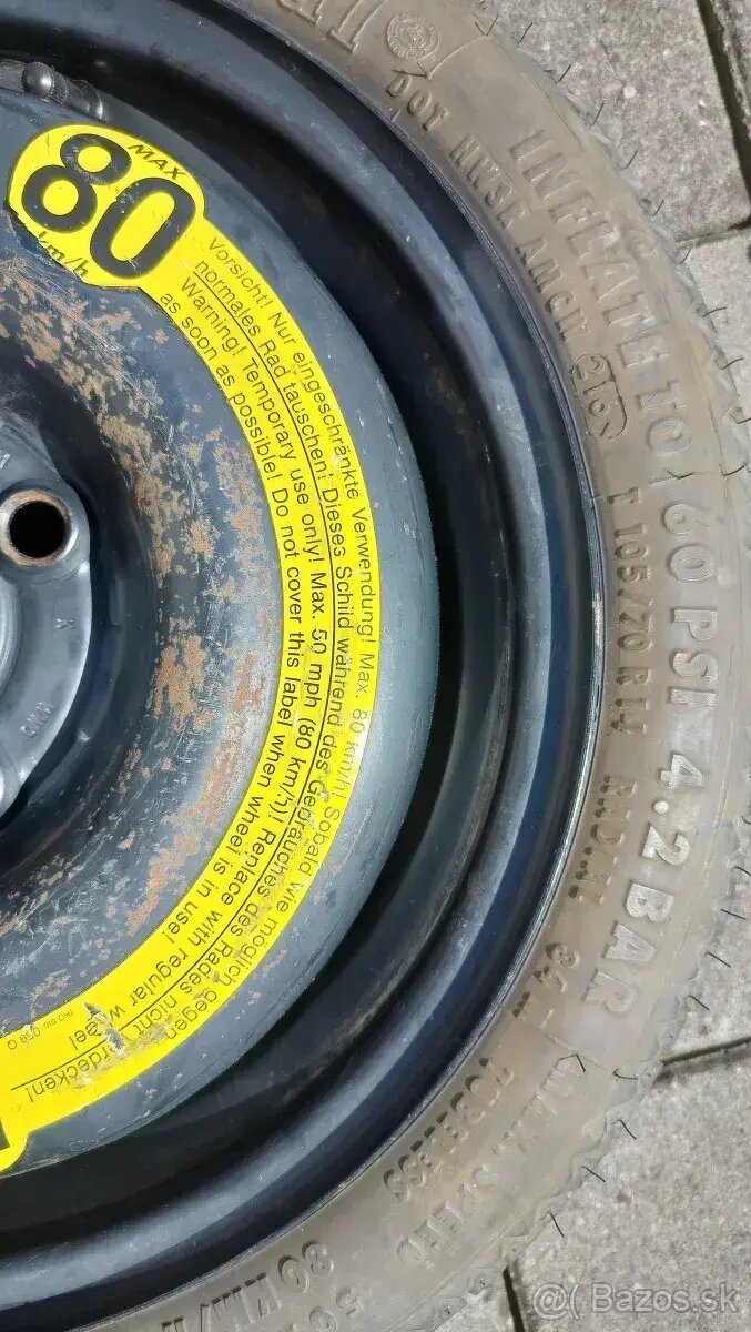 Rezervné koleso R14