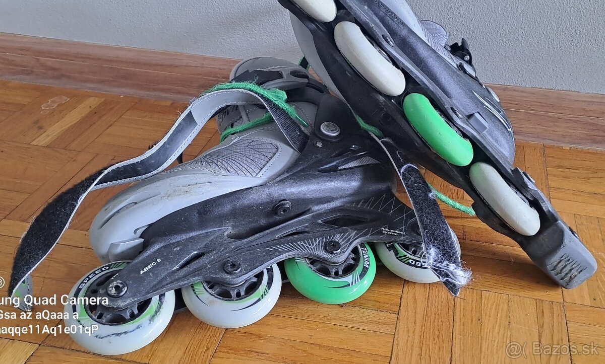 Predám kolieskove korčule 33-37