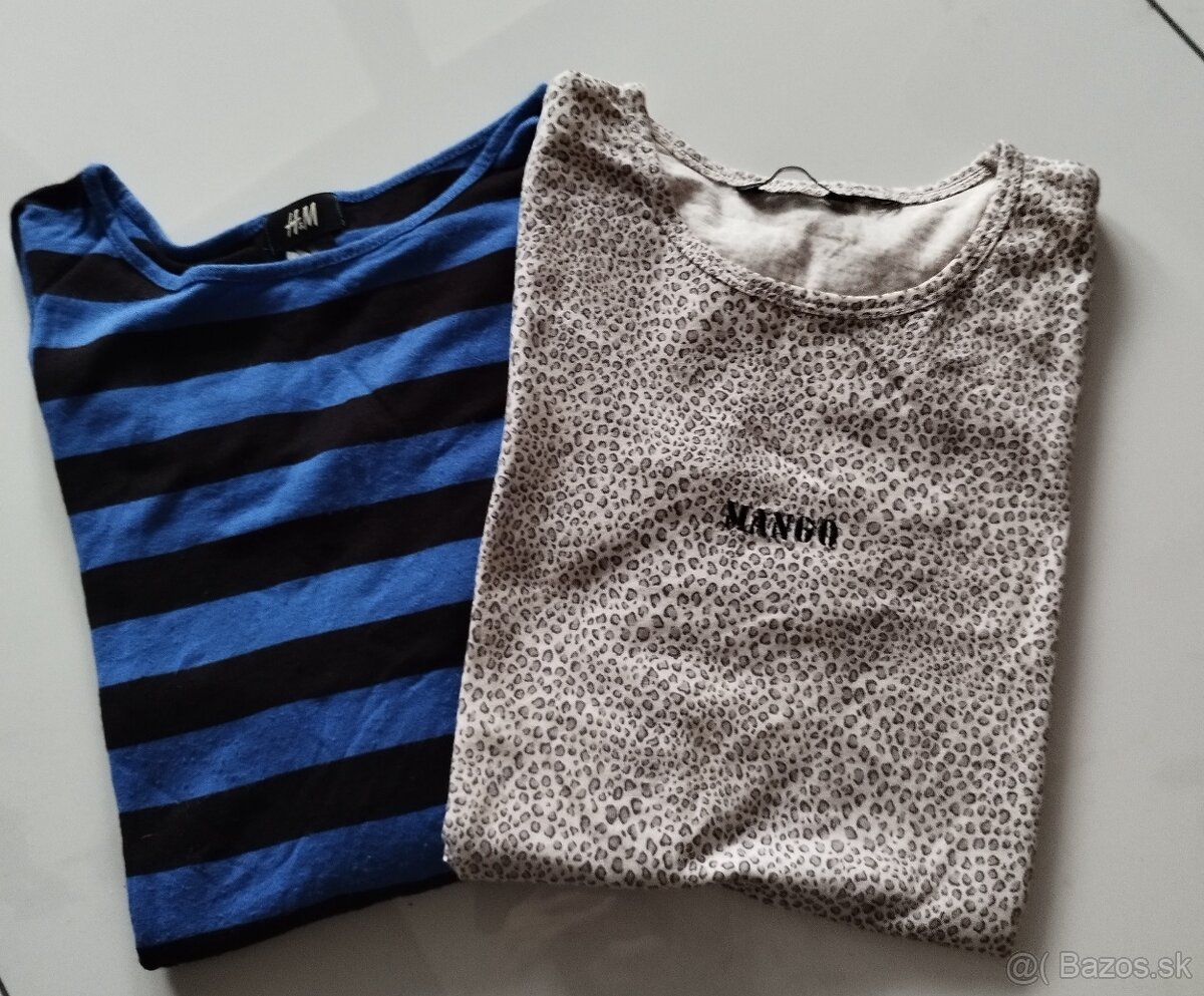 Tričko Mango+pásikavé