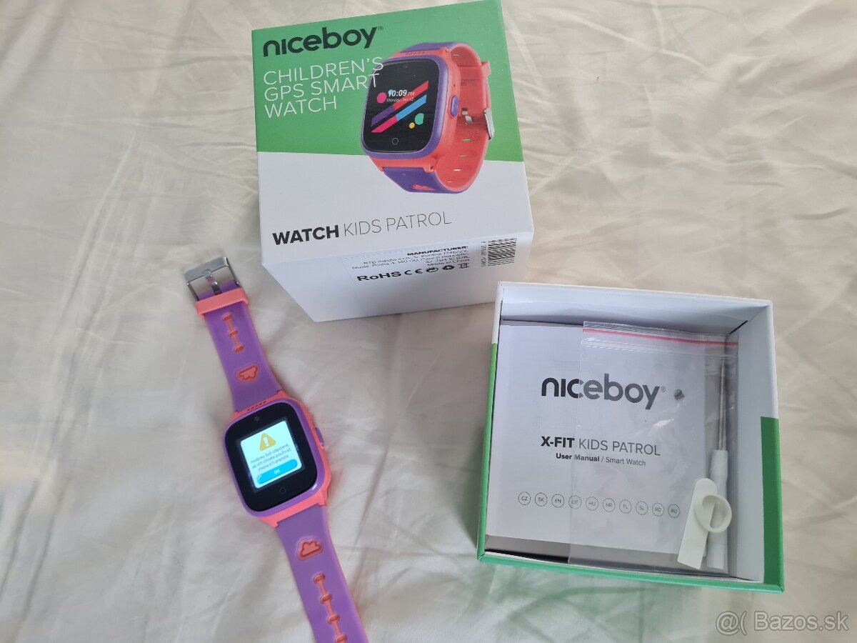 Detske hodinky niceboy GPS, sim, telefonovanie